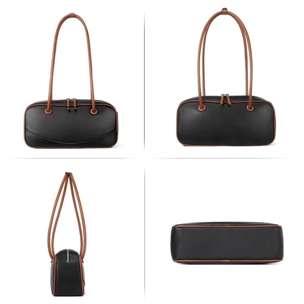 ❤️‍🔥 CLUCI Women’s Designer Vegan Leather Top Handle Handbag - Picture 4 of 14